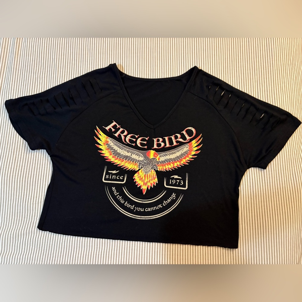 Lynyrd Skynyrd Free Bird Crop Top